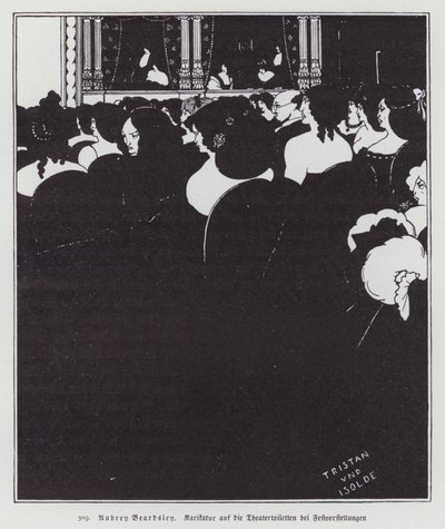Los wagnerianos, 1894 de Aubrey Beardsley